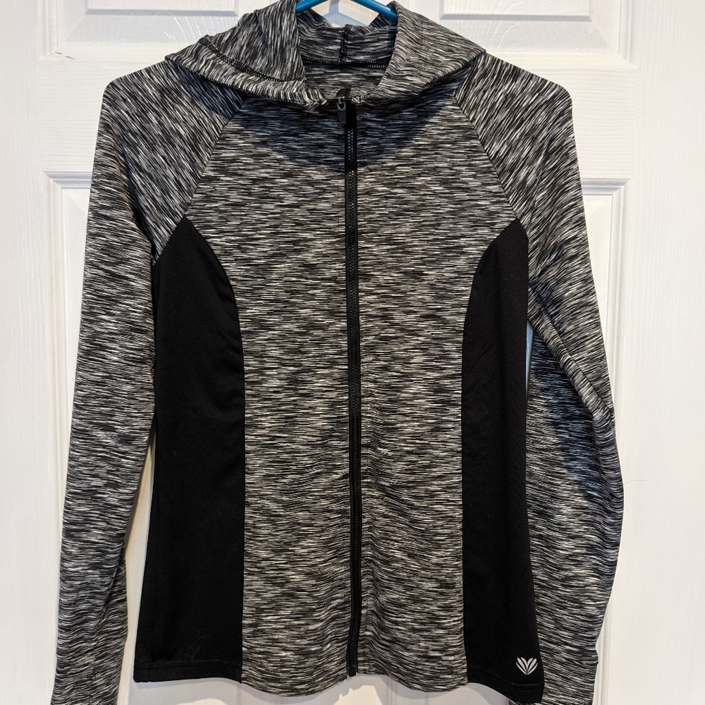 Hooded Zip Jacket size small
